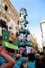 4 de 8 amb agulla dels Castallers de Vilafranca