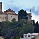 La lluna i el Castell de Sant Martí Sarroca